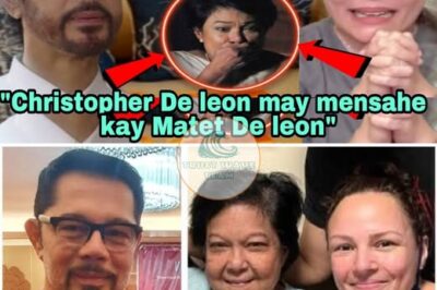 SHOCKED: CHRISTOPHER DE LEON CAN’T BEAR THE TEARS BECAUSE OF LEON’S LEAVING. Fans were surprised to know the reason…