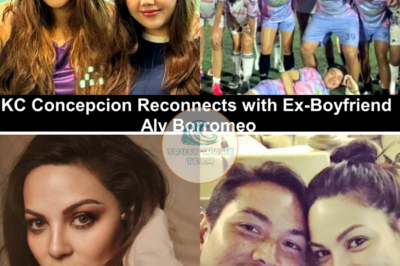 KC Concepcion Reconnects with Ex-Boyfriend Aly Borromeo at Azkals Celebrity Cup