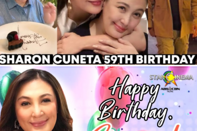 Sharon Cuneta Celebrates Her 59th Birthday❤️A Special Guest Pays a Visit and Sends Heartfelt Birthday Wishes to Sharon Cuneta!