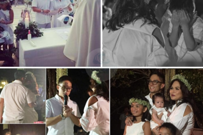 Shocking News: Ryan Agoncillo and Judy Ann Santos moved everyone to tears as they secretly renewed their vows, but a shocking twist no one saw coming is about to unfold!