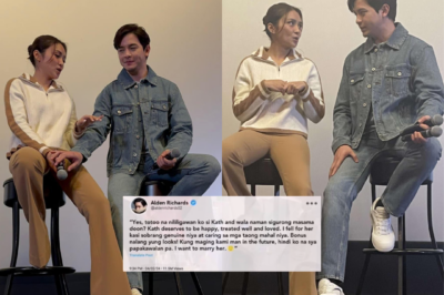 SHOCKING: Kathryn Bernardo has confirmed her relationship status with Alden Richards, fans are so surprised… (AL)